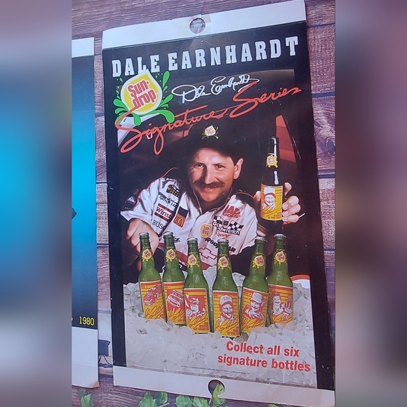 Vintage Earnhardt Advertisment Posters/Tribute Racing Magazine - Picture 9 of 13